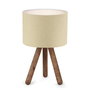 Opviq AYD-2940 Lámpara de mesa de madera Beige